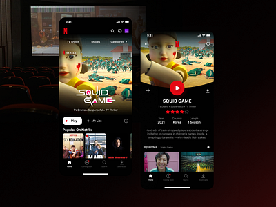 Netflix App Redesign