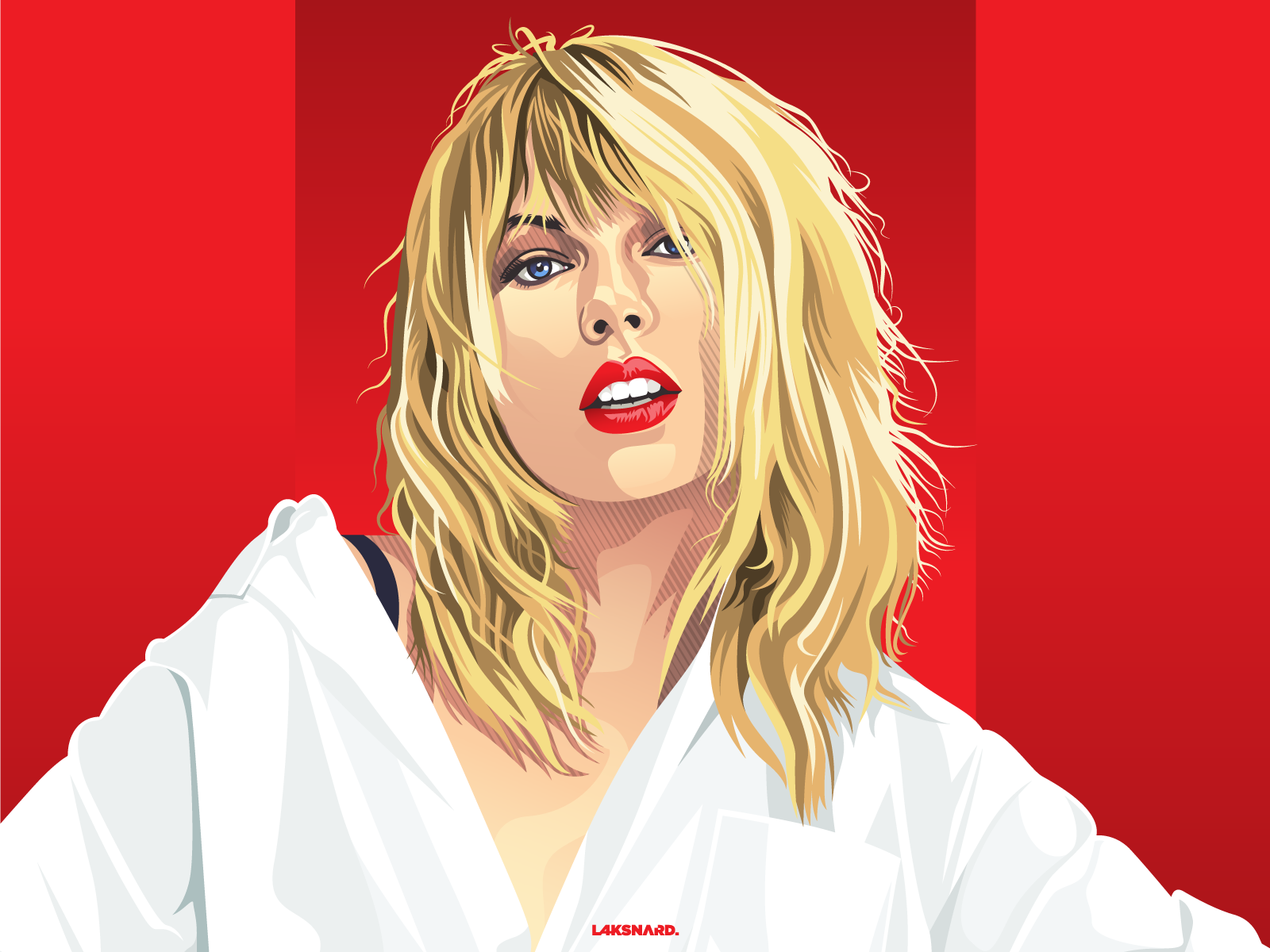 Taylor Swift Portrait by Laksana Ardie on Dribbble