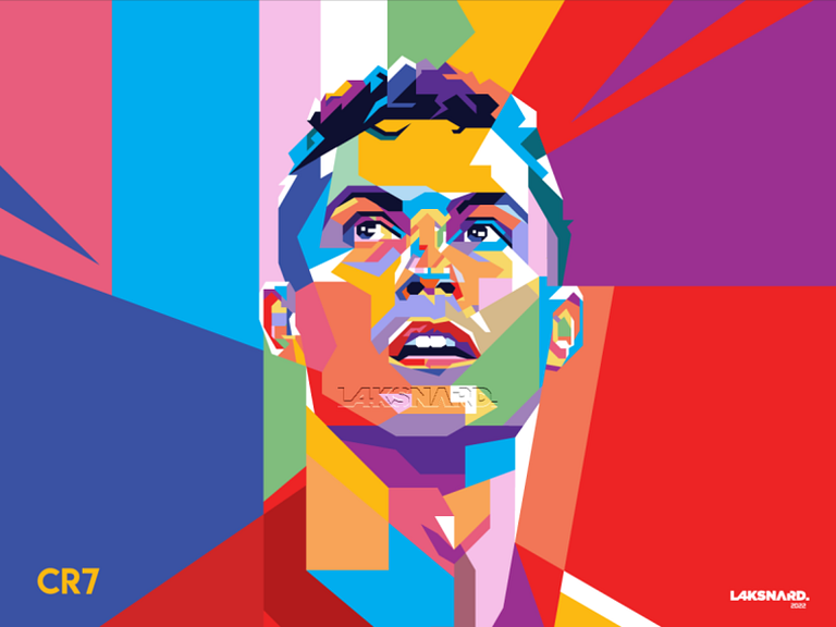 Cristiano Ronaldo Fan Art WPAP #1 by Laksana Ardie on Dribbble