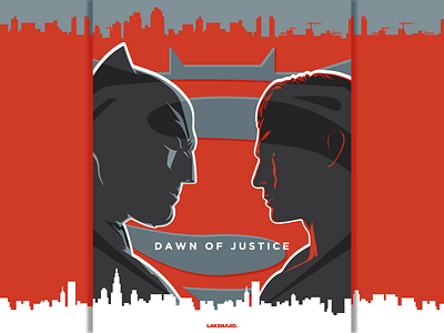 Batman V Superman : Dawn of Justice, alternate poster by Laksana Ardie on  Dribbble