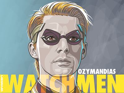 Ozymandias adobe illustrator dc comics illustration movie vector watchmen zack snyder
