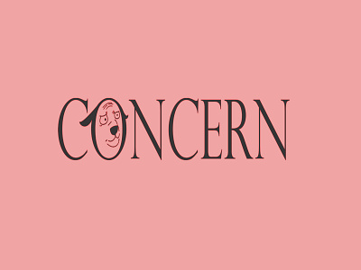 Concern about your life branding concern desain indonesia designer logo typography design