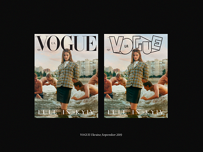 VOGUE UKRAINE cover