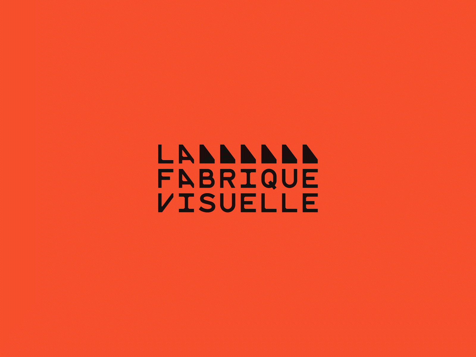 La Fabrique Visuelle animation concept design gif identity logo type typography