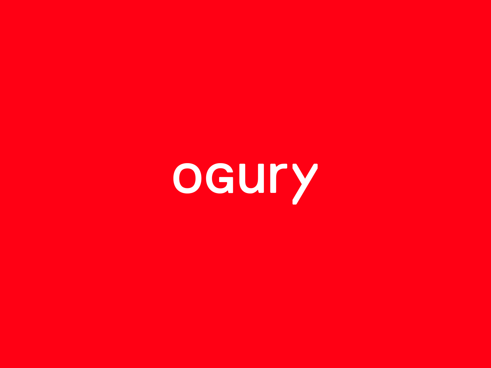Ogury logos brand branding concept design identity logo logotype type typography