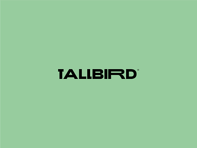 TALLBIRD concept design identity logo type typography