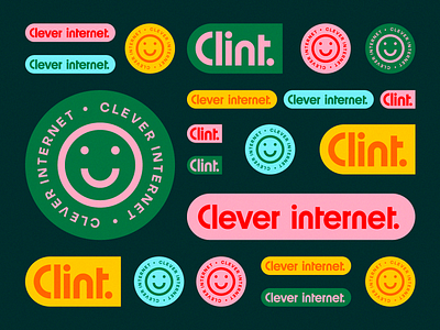 Clint identity brand branding concept design identity logo new type typography