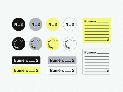 Numéro_2 stickers