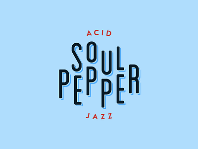 Soul Pepper acid identity jazz logo music