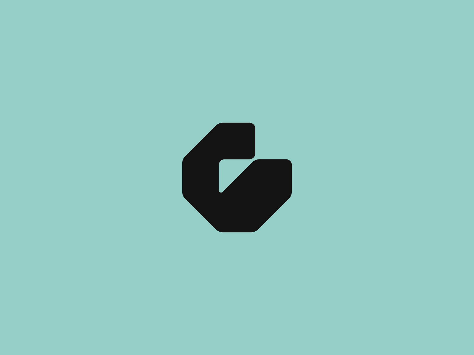 G monogram branding concept design identity letter logo logotype monogram