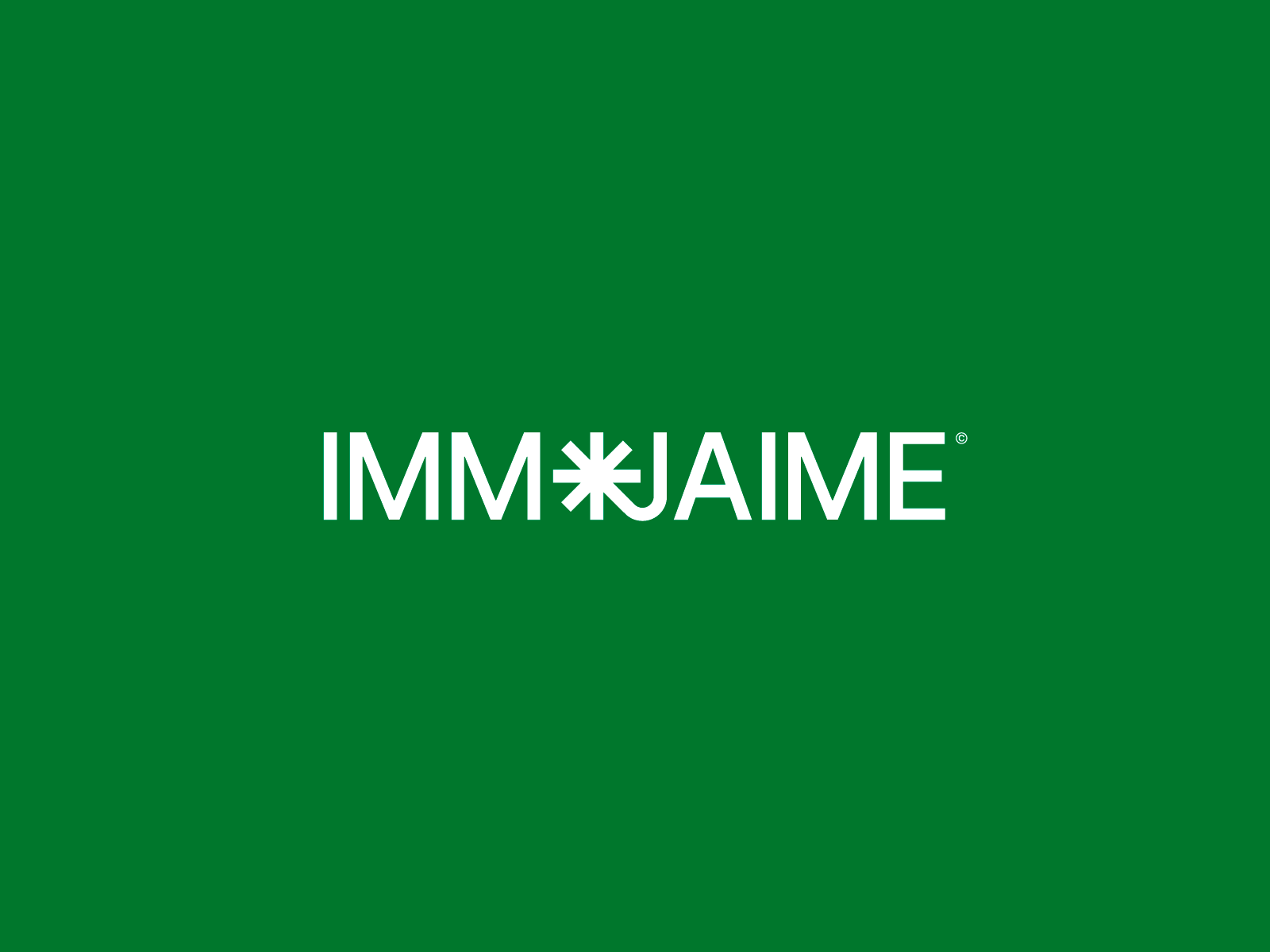 Immojaime branding concept design identity logo logotype type typography