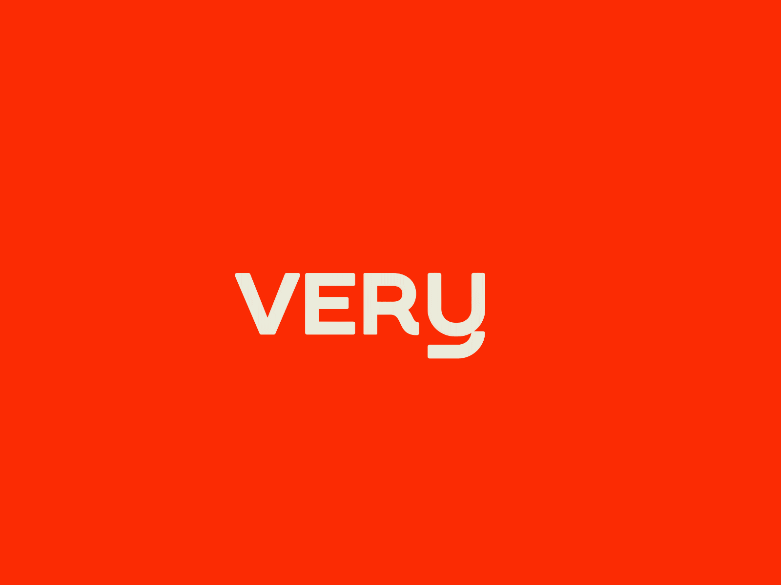 Very Up branding concept design identity logo logotype motion type typography