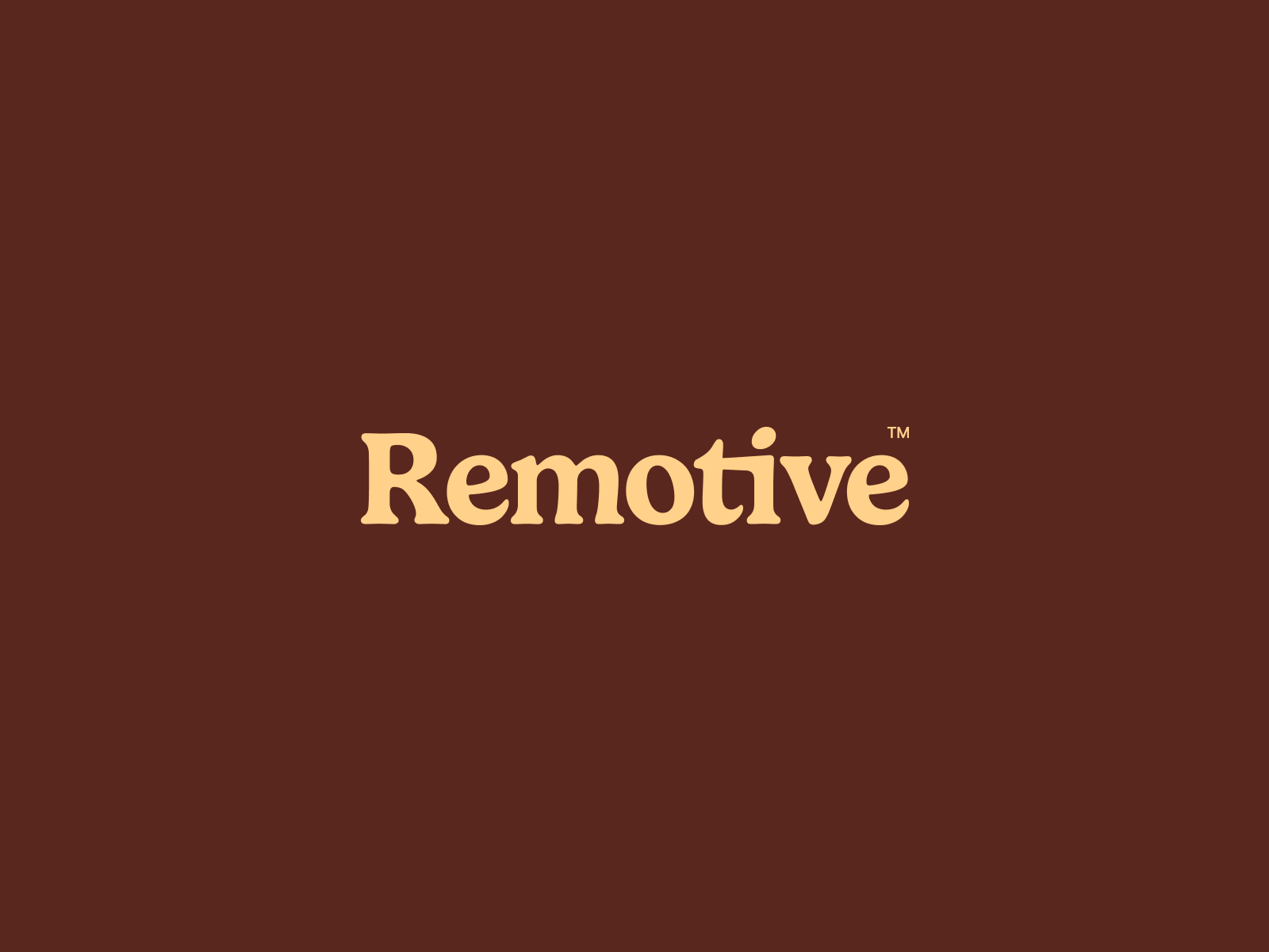 Remotive branding concept design identity logo type typography