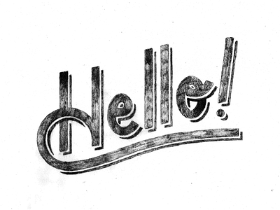 Hello! handtype hello progress type