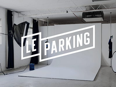 Le Parking branding identity leparking logo logotype prod