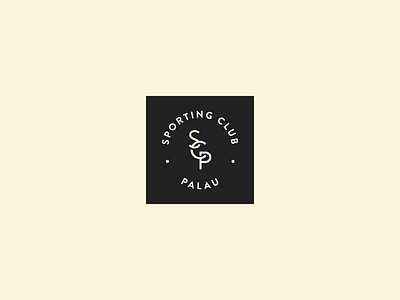 Sporting Club Palau club emblem football logos types