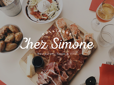 Chez Simone branding concept identity logo restaurant tapas type typography