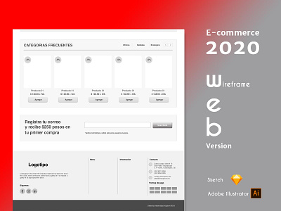E-commerce Design 2020 app design ecommerce prototype sketch ui uidesign ux ui uxui web