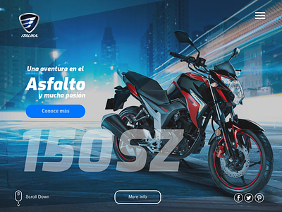 Prototype Motorcycle Italika Web