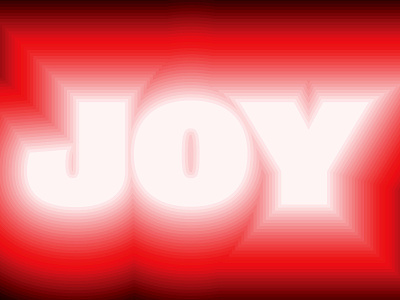 Joy design minimal retro type study typography