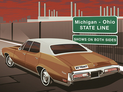 Michigan - Ohio Tour Poster Excerpt