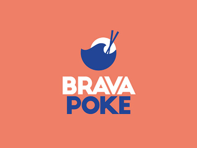 Brava Poke Logotipo