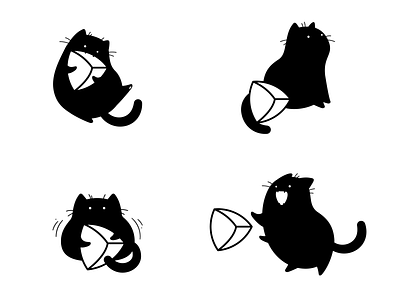 JetBrains Secret Project | Stickers cats design illustration logo stickers vector