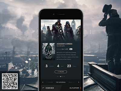 GameSpot Mobile App - Upcoming Games app design game gamespot interaction mobile ui upcoming ux