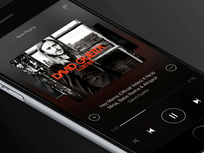 Spotify - Music Player Concept