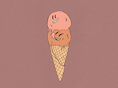 Ice cream ice cream illustration