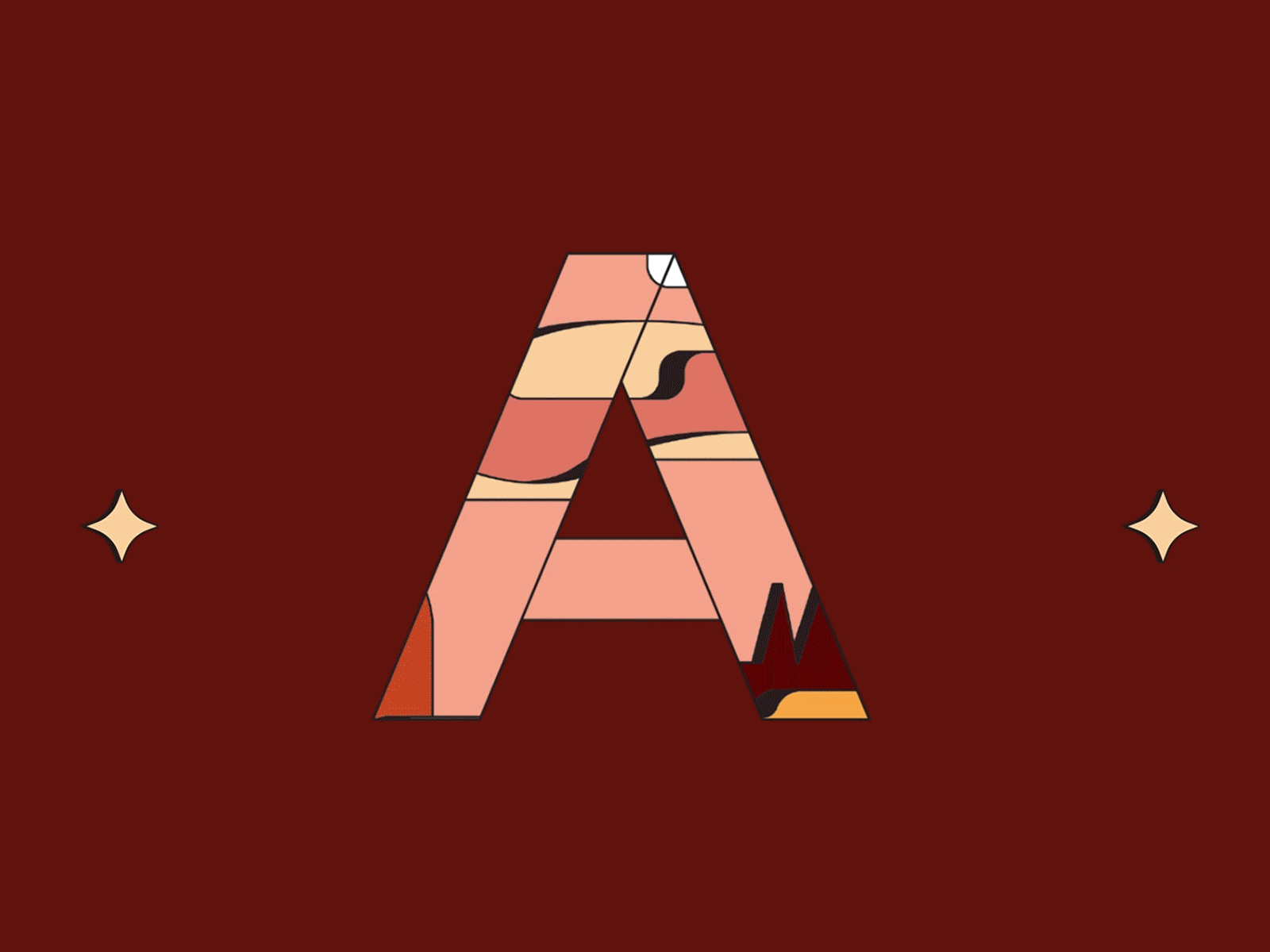 A-Z Alphabet child childrens illustration colorful happy illustration lettering lettering artist minimal procreate typography