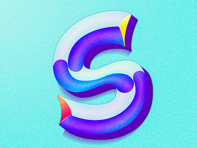 Letter S 36days 36daysoftype colorful design illustration lettering lettering artist procreate type typography