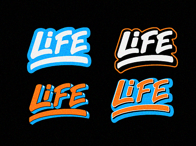 Lettering Life 36daysoftype colorful design illustration lettering lettering artist logo typography