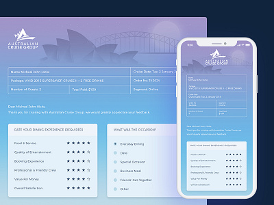 Customer Survey Form for Australian Cruise Group acg australia australian cruise group customer feedback feedback feedback form form harbour harbour bridge survey survey form sydney