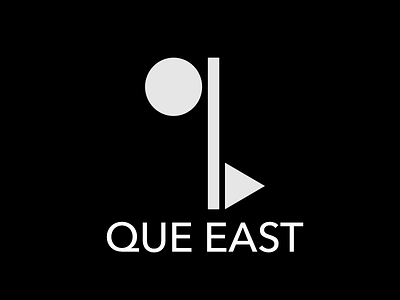 Que East Logo Concept dailylogochallenge design q