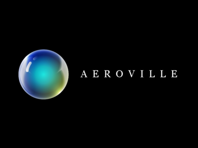AEROVILLE | Trade Centre art brand illustration logo redesign typography vector