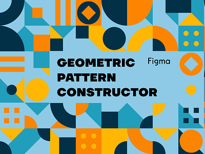 Geometric Seamless Pattern Constructor abstract branding constructor figma geometric illustration pattern pattern constructor vector