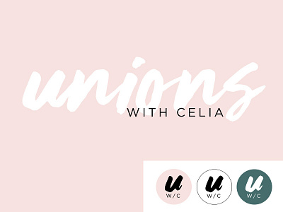 Unions with Celia - Branding branding events identity logo marriage unions unions with celia wedding planner wedding planning