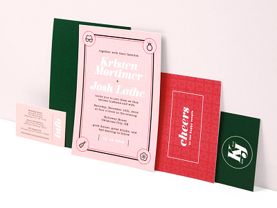 Midcentury Modern Wedding Invitations