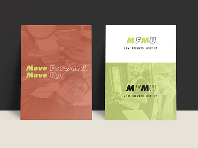 Move Forward. Move Up. - Branding Concept 1 brand design branding concept logo