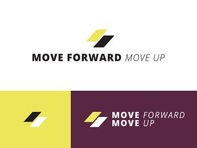 Move Forward. Move Up. - Branding Concept 2 branding branding and identity branding concept branding design branding identity logo logo design