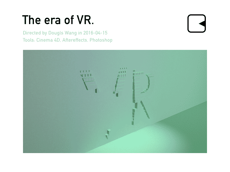 The era of VR.