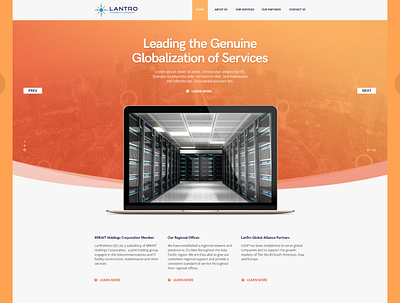 Lantro ux webdesign website design wordpress wordpress theme