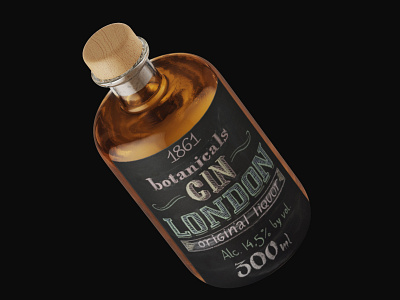 Chalk lettering for gin label blackboard calligraphy calligraphy and lettering artist chalk chalk art chalk lettering chalkboard gin label packaging