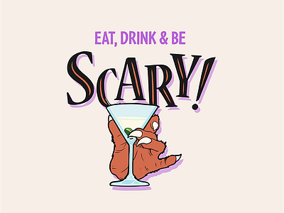 Eat, Drink & Be Scary Werewolf