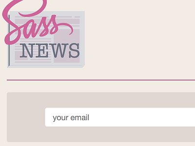 Sass News Page hotbush pink sass news