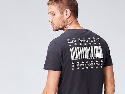 NYC Tee for Find/Amazon fashion graphic design menswear