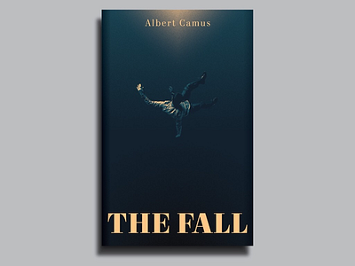 Book cover design for The Fall by Albert Camus