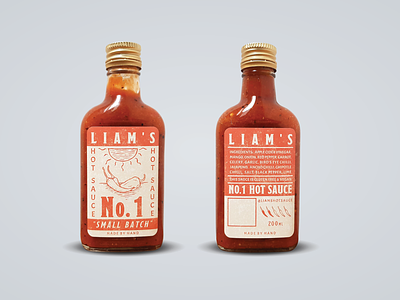 Hot Sauce & Labels branding graphic design graphic label hot sauce label label design packaging design sauce bottle