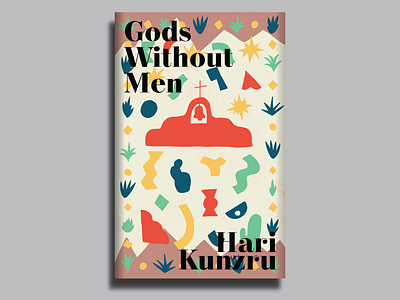 Book cover design for Gods Without Men by Hari Kunzru